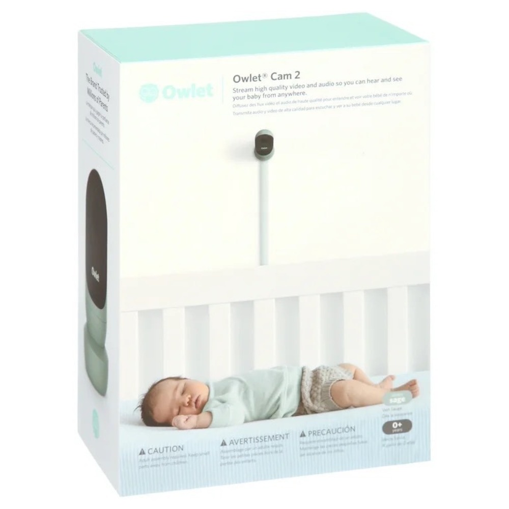 Owlet Cam 2 Smart HD Baby Monitor Bedtime Blue BC05NBBBYH 1080p WiFi Cam